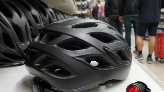 Lidl comercializa un casco con luz trasera extraíble y precio de 14,99 € que provoca gran demanda