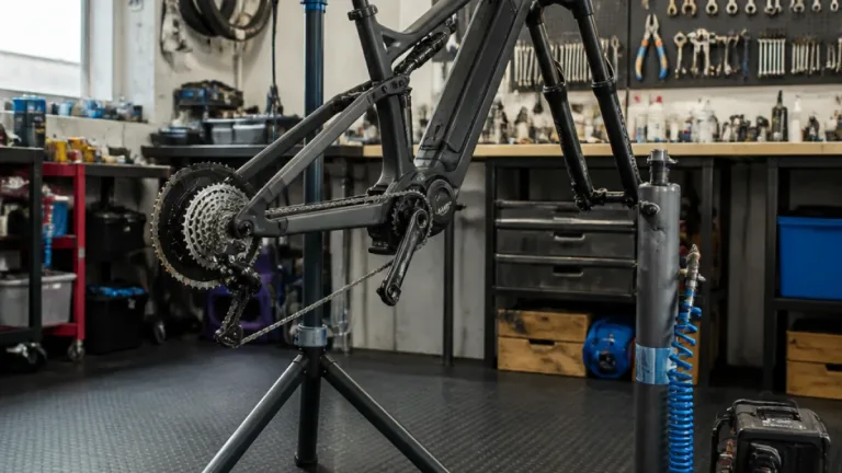 Feedback Sports lanza dos elevadores para talleres: eléctrico y neumático para bicis de hasta 45 kg