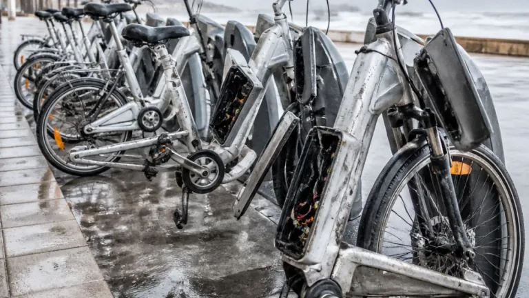 Santander mantiene 56 bicicletas eléctricas fuera de servicio por falta de recambios y vandalismo